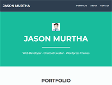 Tablet Screenshot of jasonmurtha.com